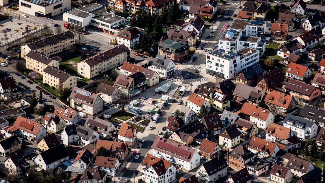 Luftbild_Renningen_Stadtmitte_HL_Copyright